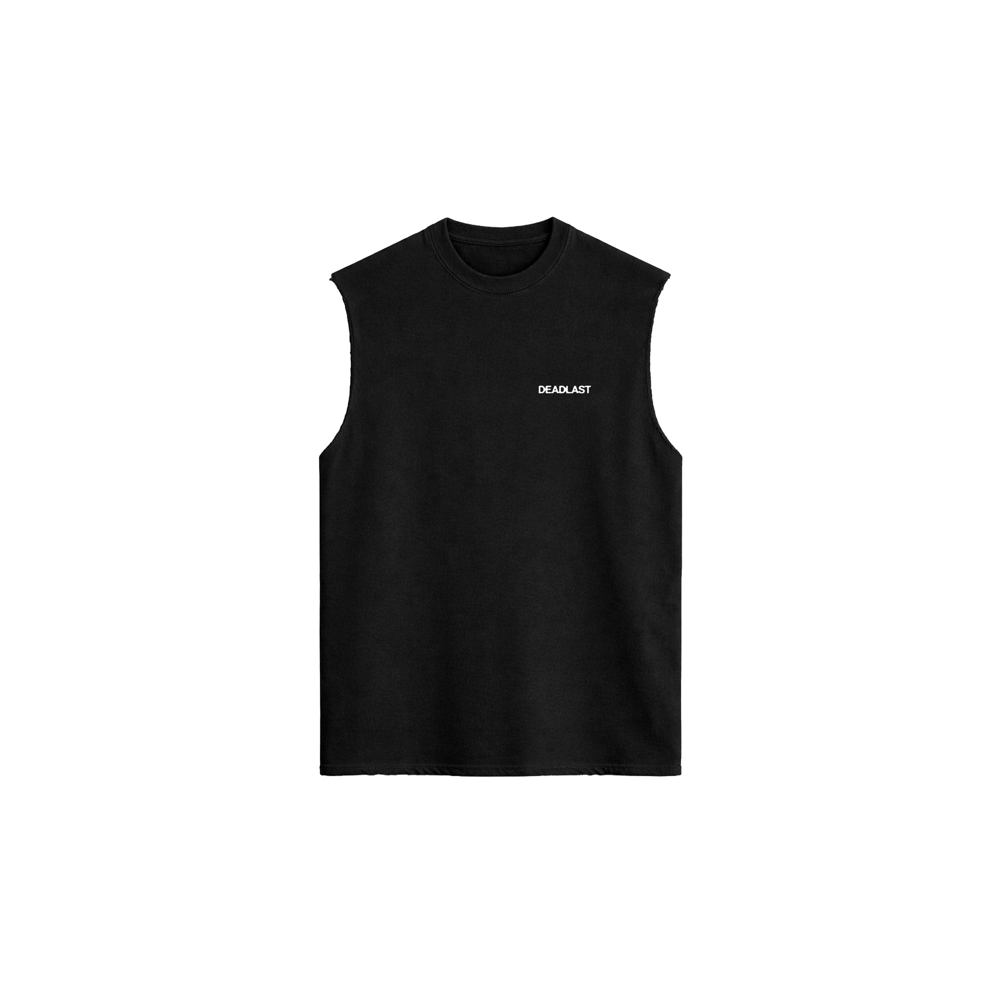 Distressed Cutoff - Black
