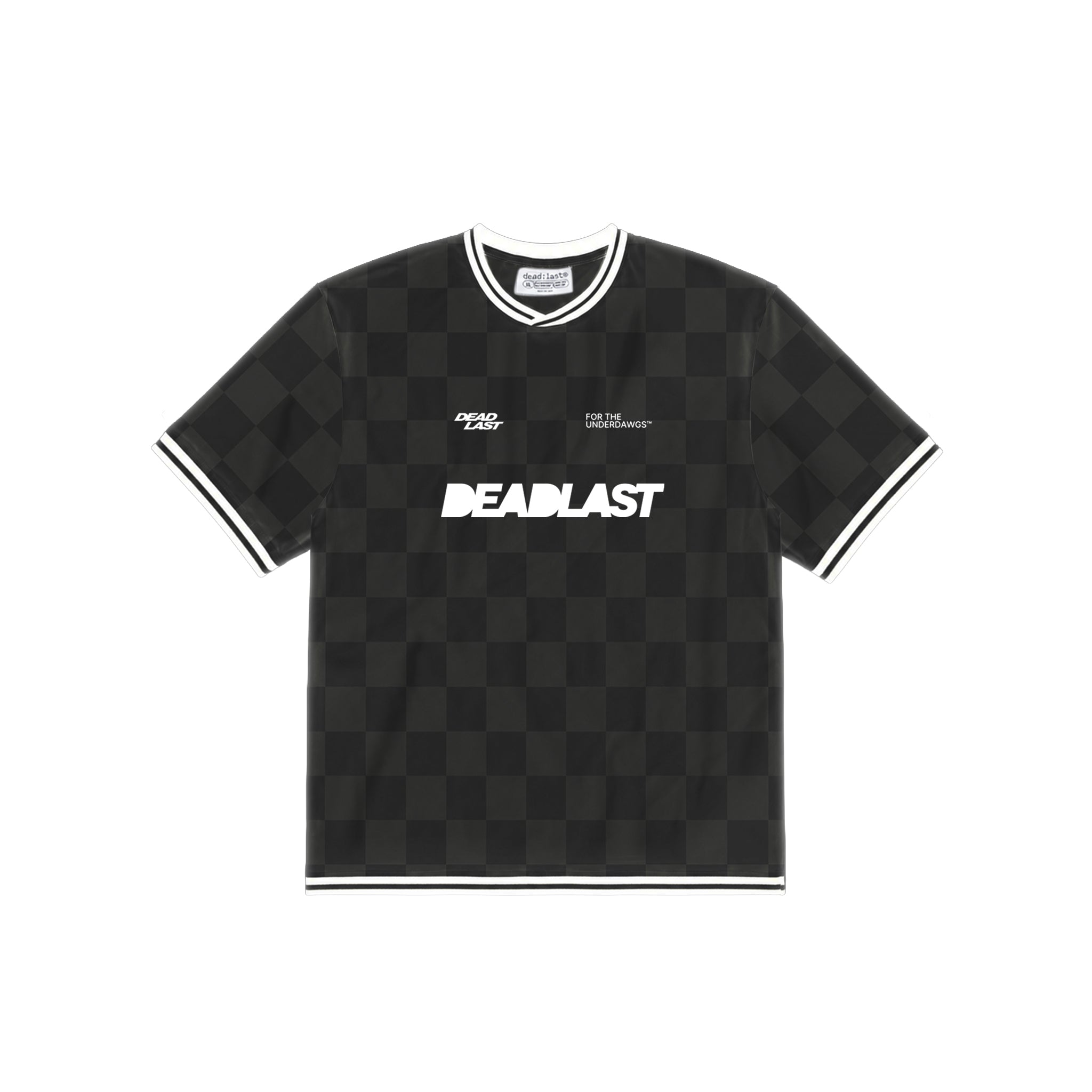 Black Checkered SS Jersey