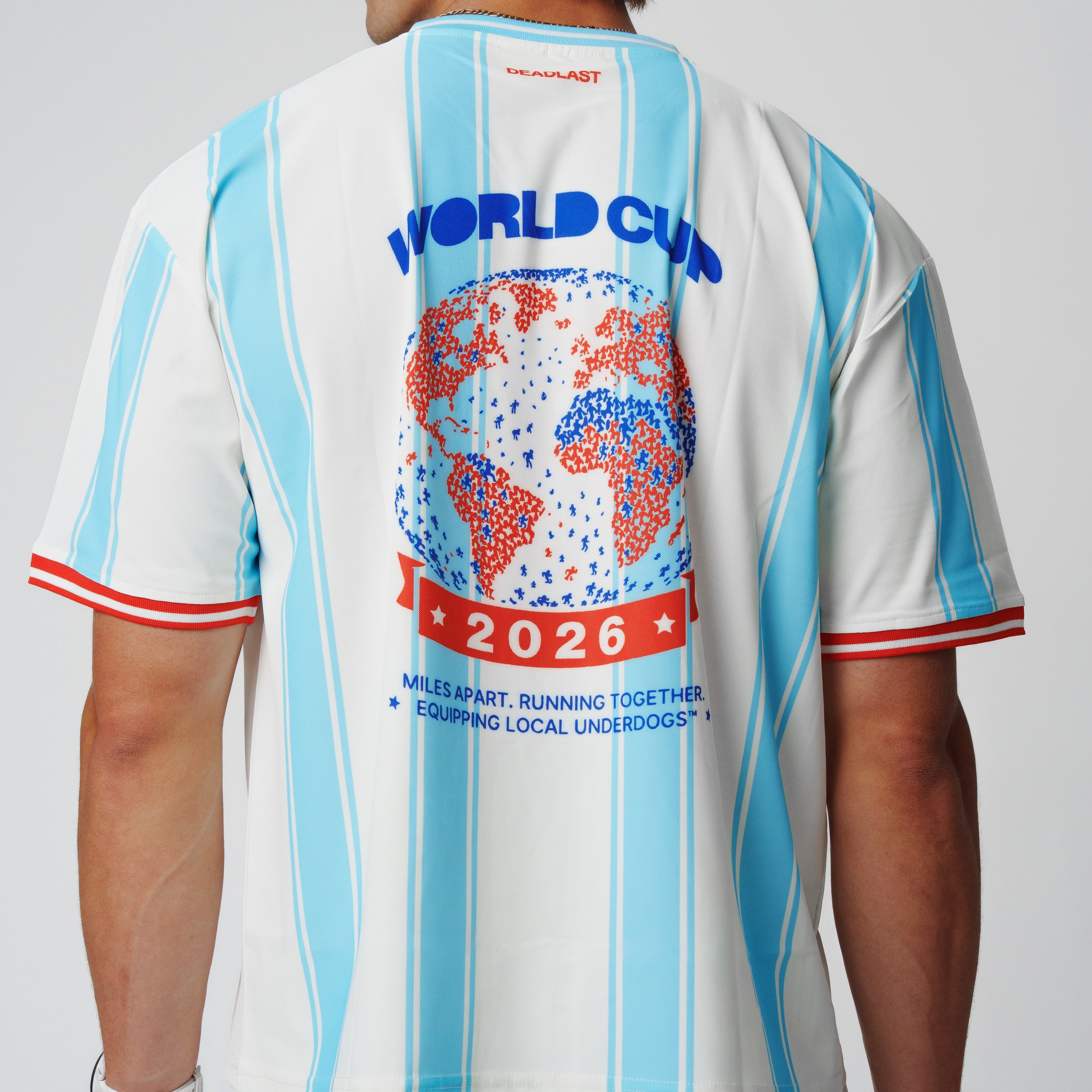 Blue Striped SS Jersey
