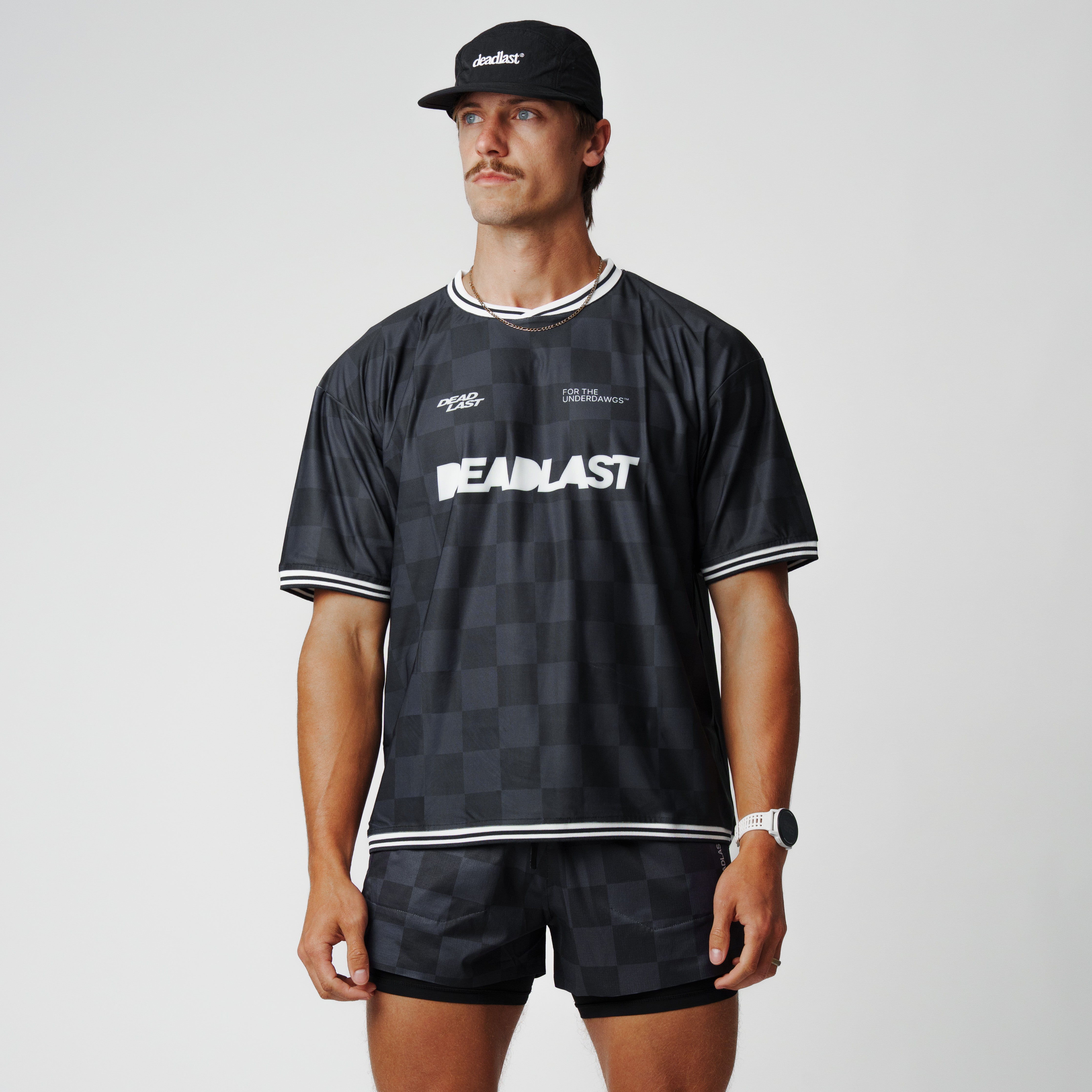 Black Checkered SS Jersey – DEADLAST