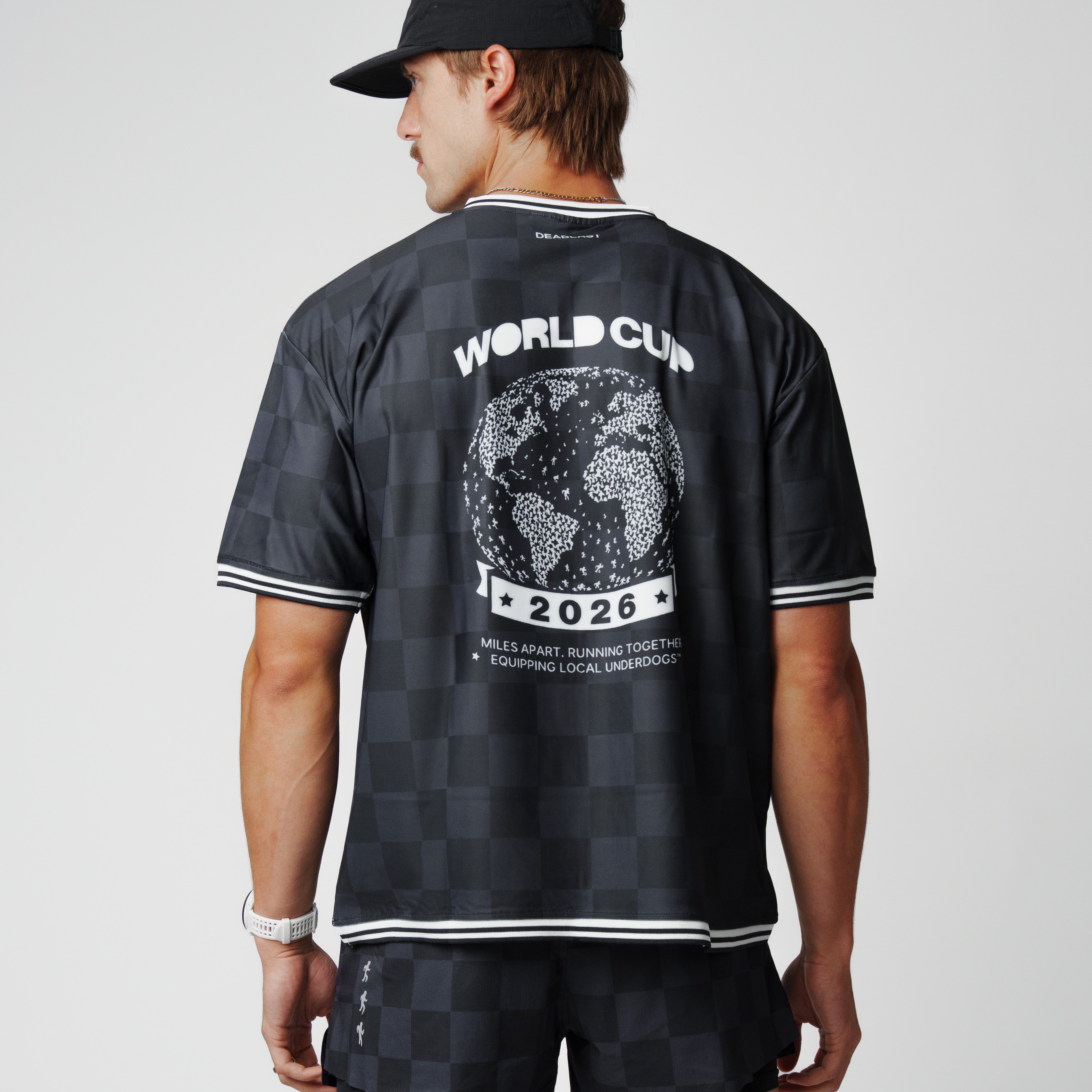 Black Checkered SS Jersey – DEADLAST