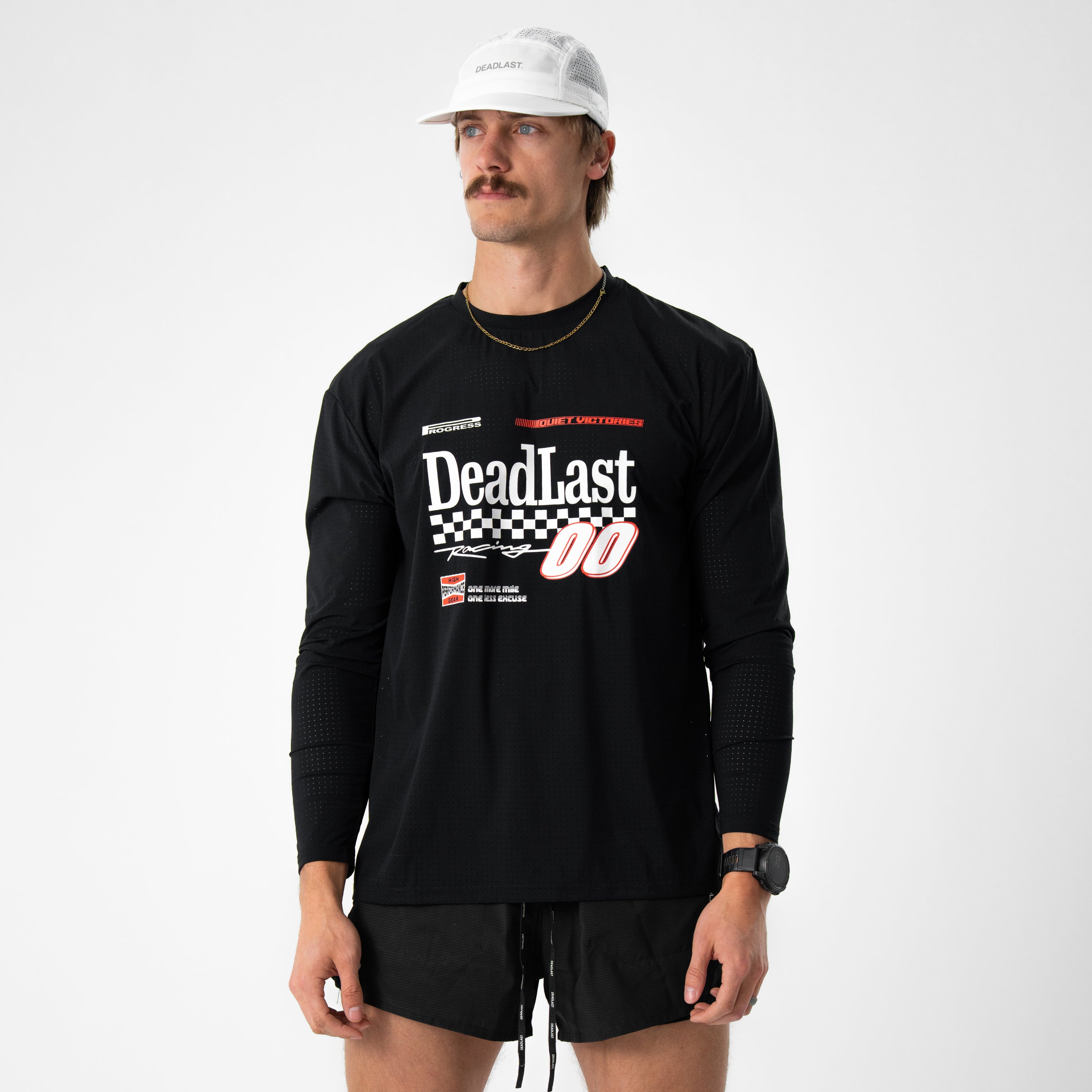 FlowPace Perforated LS Tee - Race Capsule