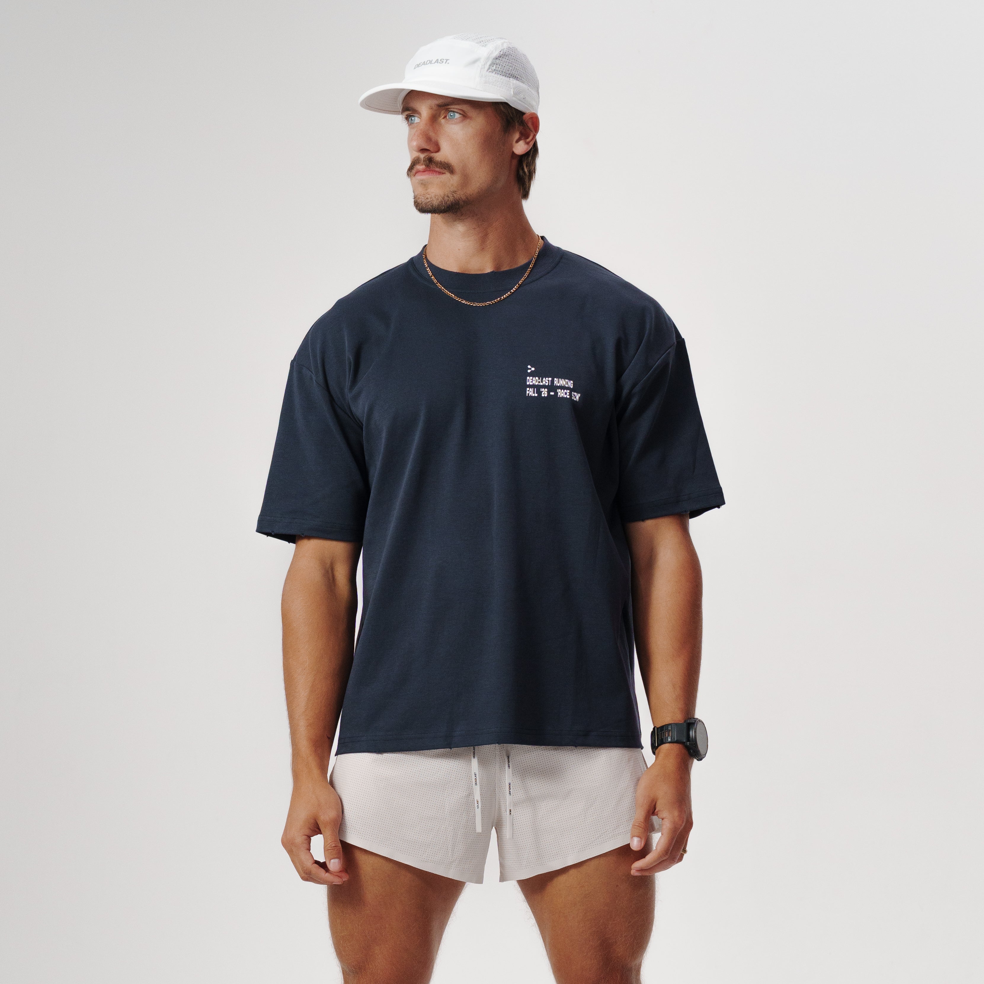 Distressed Cotton Tee – DEADLAST