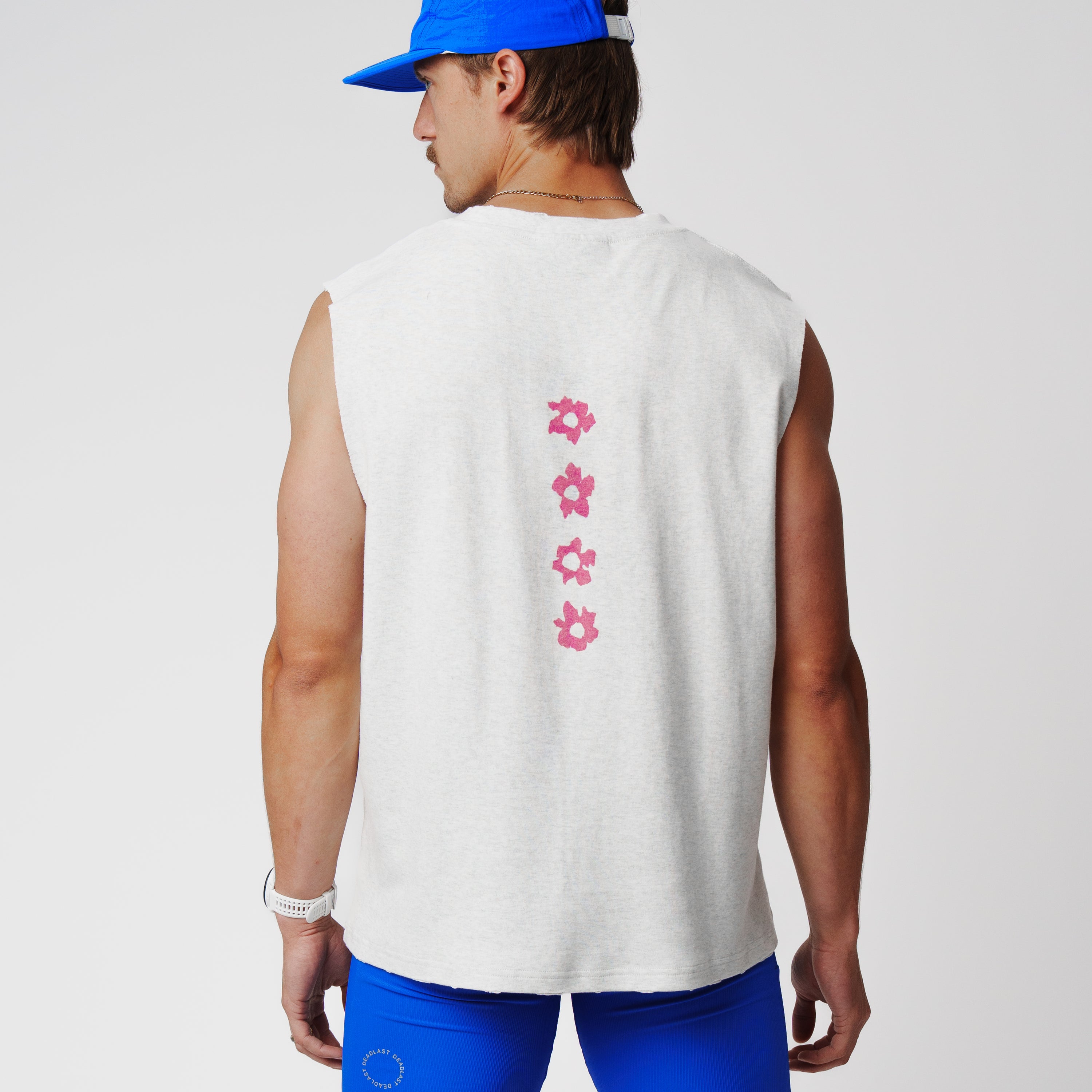 Distressed Cutoff - Heather Grey