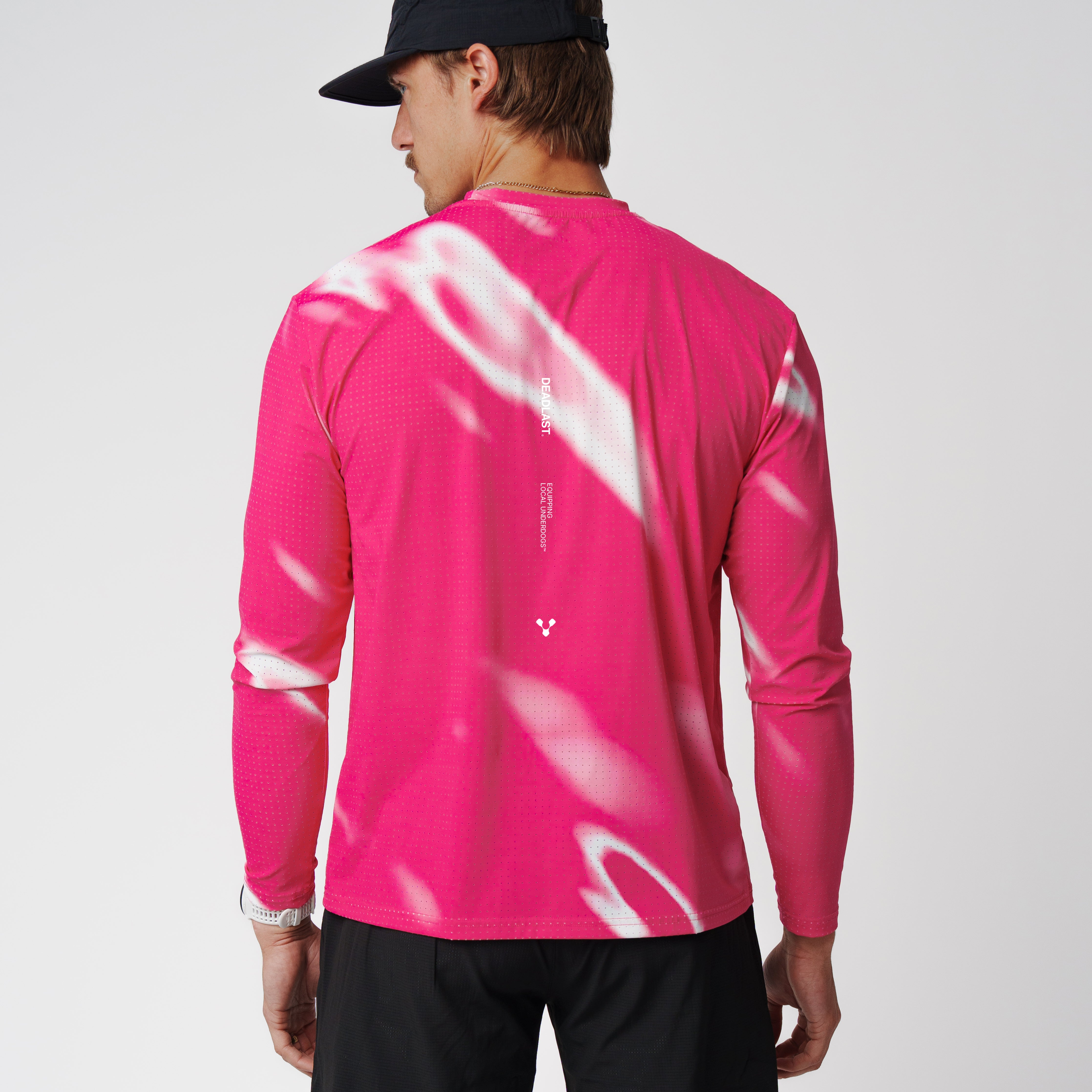 FlowPace Perforated LS Tee - Acid Pink – DEADLAST