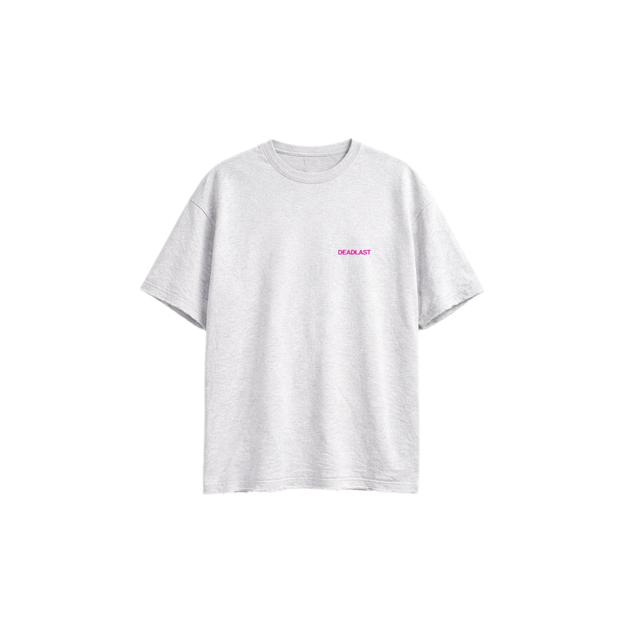 Distressed Tee - Heather Grey