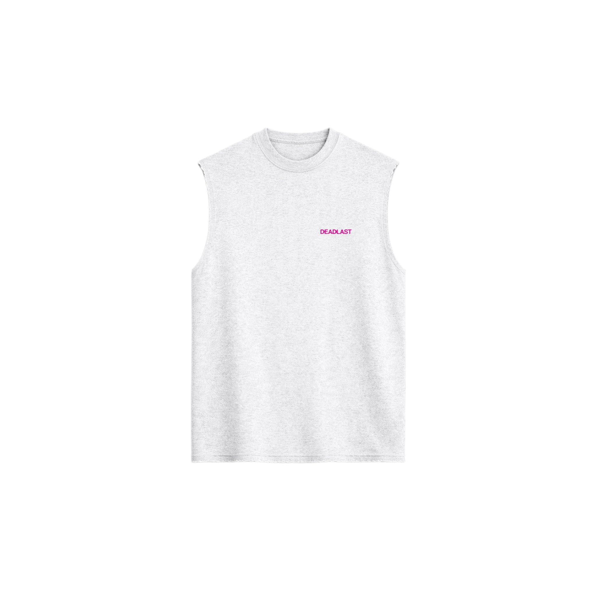 Distressed Cutoff - Heather Grey