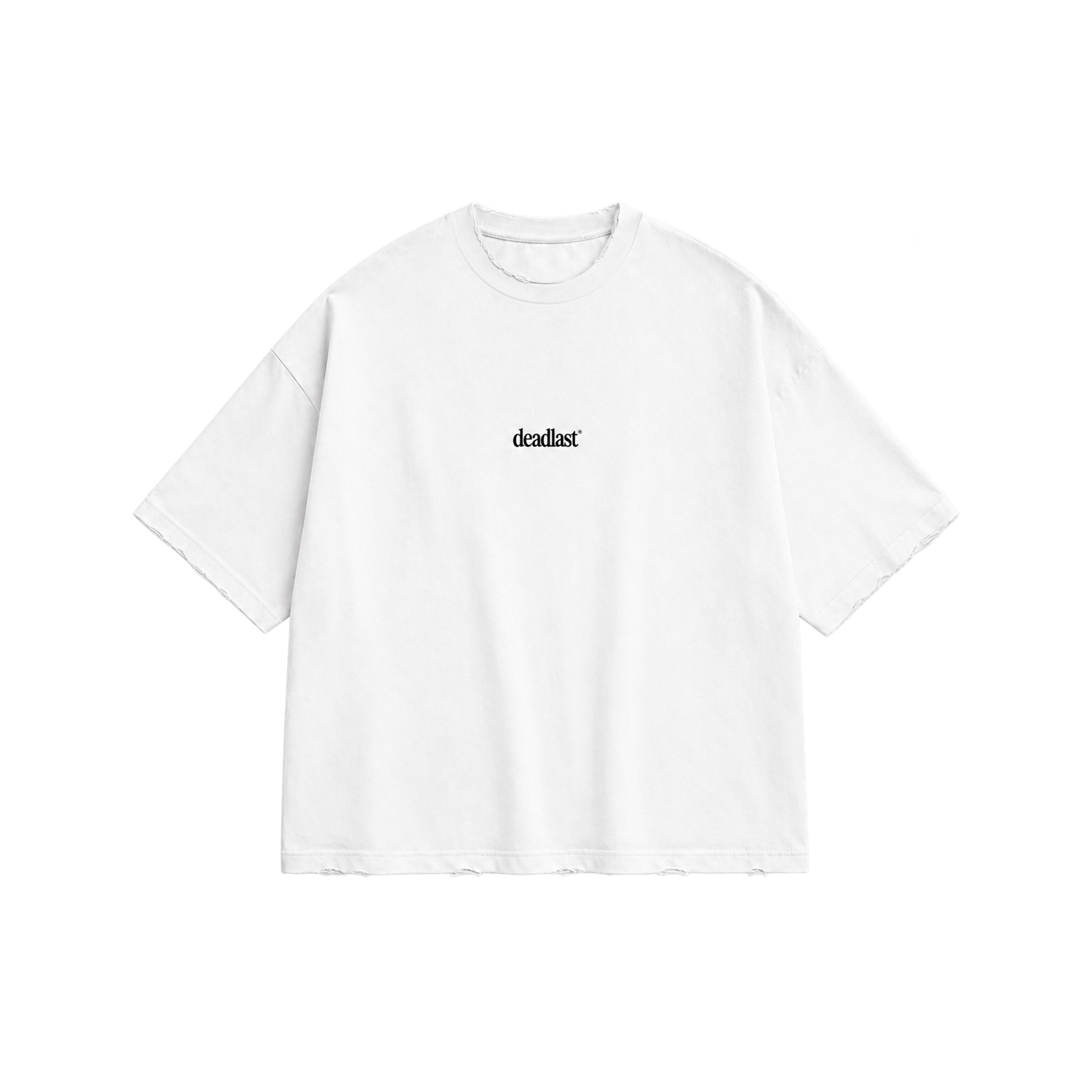 Distressed Cotton Tee (TTWFO) – DEADLAST